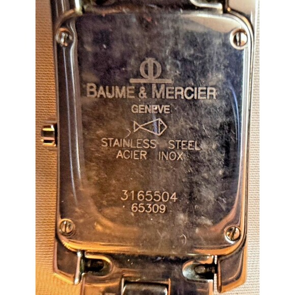 Baume & Mercier Hampton Milleis 65309 Women\'s Swiss Quartz Watch Gray Dial SS main image 12